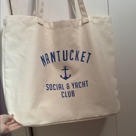 Handbags - Nantucket Cream Tote Bag